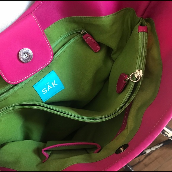 SAK like new large multicolor high quality bag - Picture 4 of 5